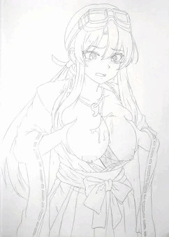 乳占いを始めた こよりさん。