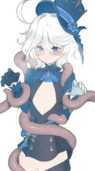フリーナと触手