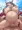 ボテ腹手繋ぎ騎乗位エッチ