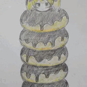 お菓子拘束その4 チョコドーナツ