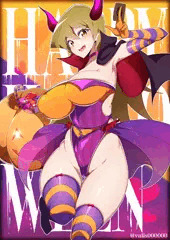 天上院明日香(ハロウィンのやつ)