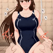[FANBOXサンプル]オリジナル 競泳水着のまま