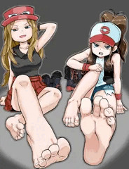 足舐めポケモン