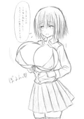 JKの102cmおっぱいに嫐り殺される