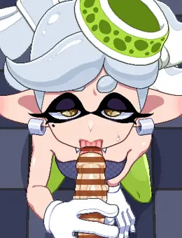 【skeb】ホタルちゃん 手コキ皮フェラアニメ