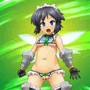 逆ビキニアーマー娘