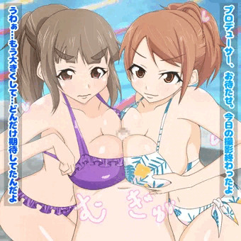 神谷奈緒&北条加蓮　Wパイズリ