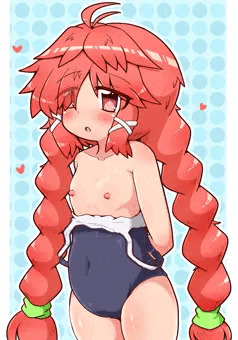 貧乳デカ乳首