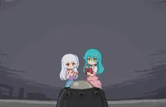 ゆきちゃん・澪葉ちゃんと古代機械拘束えっち