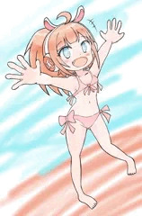ひなビタの芽兎めうちゃんのつもり