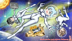 スキンタイト宇宙服