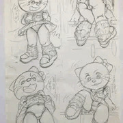 てていちの過去絵！若気の至り！！/こんにちは、ケイティー！！