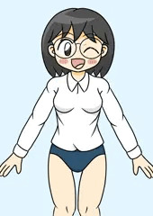 オリキャラ（241108）（眼鏡なし差分あり）
