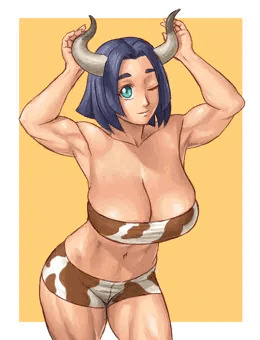 今頃牛娘