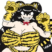 寅年なので虎コスろぢ〇ミさん