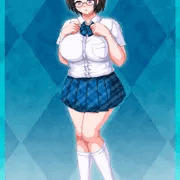 巨乳眼鏡地味娘