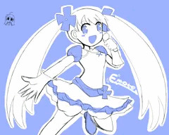 ツインテール少女