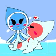 クリオネなめこx雪娘なめこ