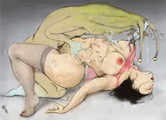 【ナメクジ男に犯される人妻・遥】