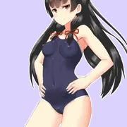 スク水磯風差分