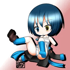 下着姿のうちの子（脱がし差分あり