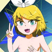 裸ピースリンちゃん