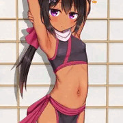 褐色
