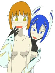 ヒュマ子とキャス子