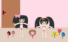 お部屋の中で・・・。