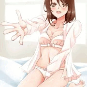 下着姿の女の子②
