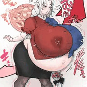 乳に振り回されえーりん