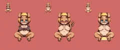 ぽちゃわんこドット