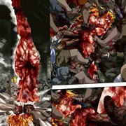 マキ無惨!!スラム街の便所で暴虐非道の限りを尽くされ四方向パンチ!!