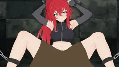 淫紋を刻まれる女剣士