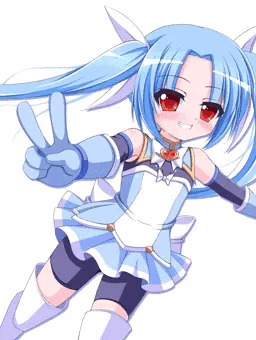 水色魔法少女