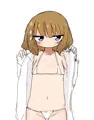 桃子…マイクロビキニ着て…