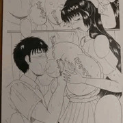 乳吸い(練習用漫画)