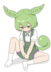 「…くすぐったいだけなのだ」