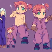 オリジナルドワーフ(？)娘さん
