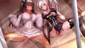 【skebリクエスト途中②】ビーチでナンパしたオリキャラ姉妹続き