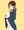 セーラー服×メガネ×たくし上げ差分