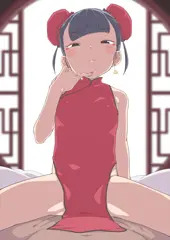 チャイナ娘騎乗グラインド