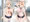女の子がエッチな格好をしている世界の二人の女の子オリキャラ立ち絵