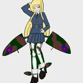 銀翼娘　スピットファイア