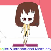 1:27、散歩道広野のトイレで少女自身が小便する姿を想い人に見せて...