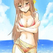 叶課長と海