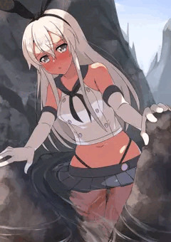 こっそりおしっこ島風ちゃん