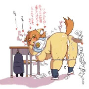 【ケモモ学園】おねだり発情わんこ種付け①