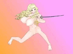 武器を手にした女２