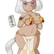 褐色エロ衣装ケモノちゃん